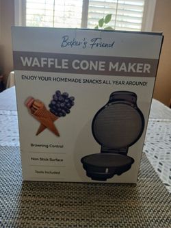 Waffle cone maker