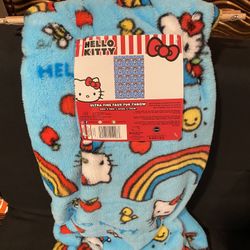 Hello kitty Throw Blanket 