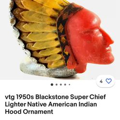 Indian Hood Ornament