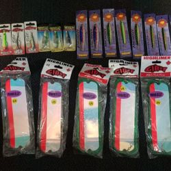 Salmon Gear, Flashers Darts Gibbs Delta Skinny G'S and Wee G's