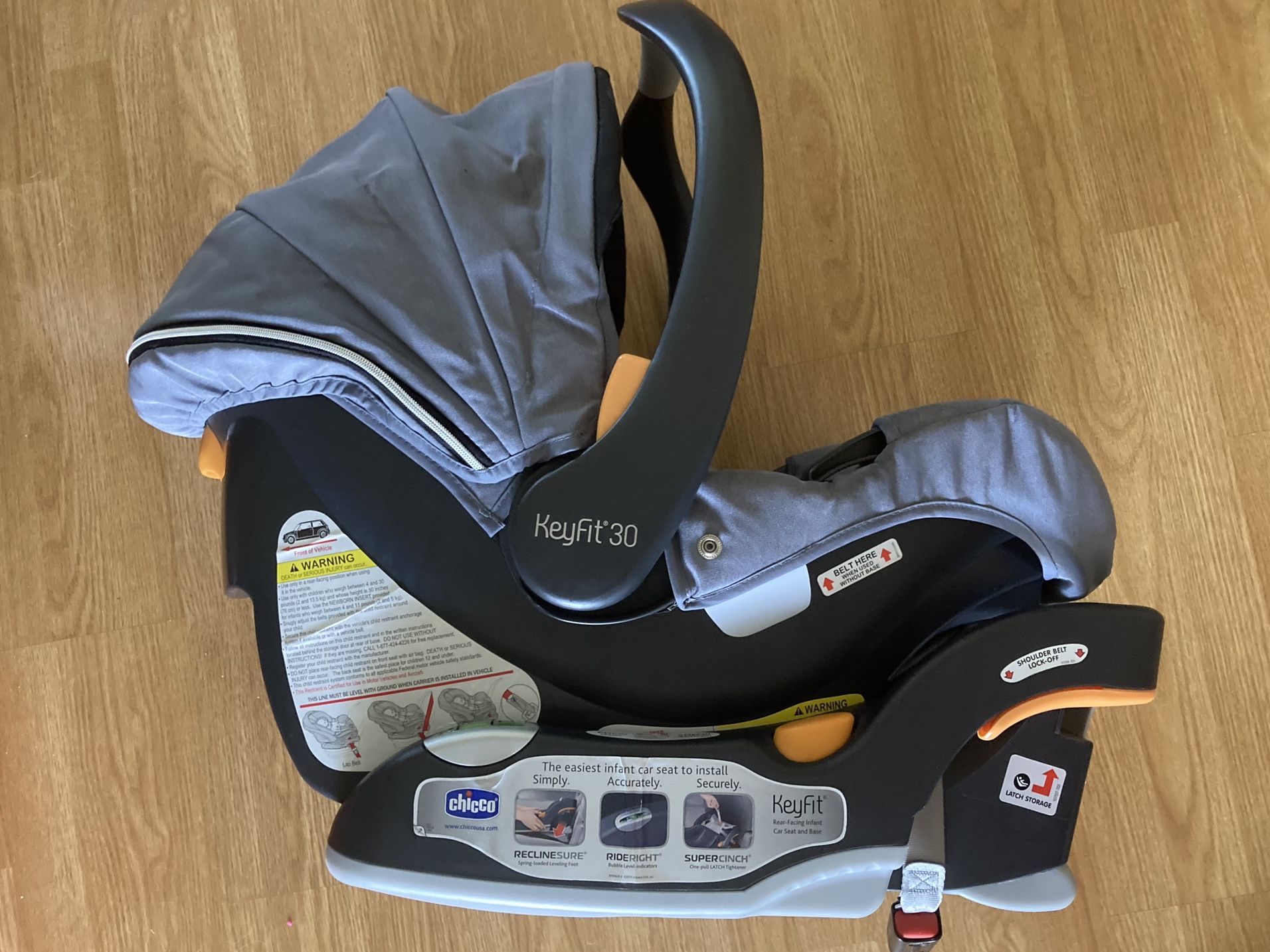 Chicco KeyFit30 Infant Car Seat with Base