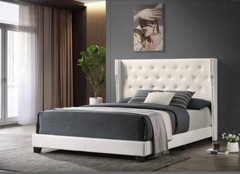 New bed frame with mattress full size
