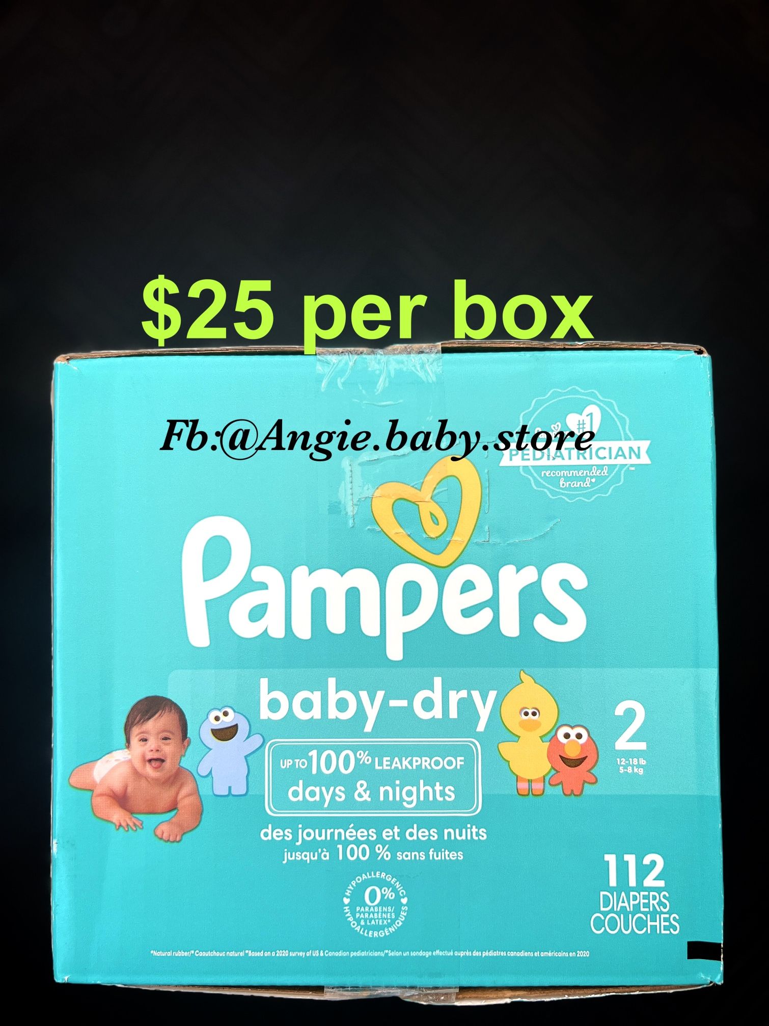 Pamper Baby Dry Size 2