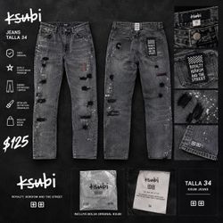🖤 KSUBI JEANS — TALLA 34 |