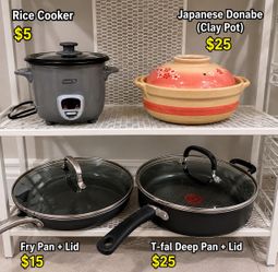 Cookware Set | T-fal + Donabe + Rice Cooker