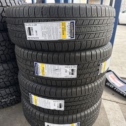 245/60/18 Goodyear Assurance All Season Set of 4 New Tires Insstalle And Balanced 