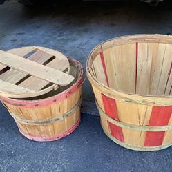 Vintage Apple Baskets