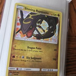 Shining Rayquaza 56/73 Shiny Holo Rare Shining Legends Pokemon TCG Near Mint