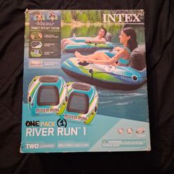  (1) Intex River Run Lounge Float Brand New Never Used 