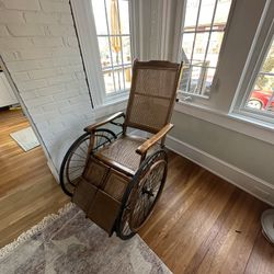 Antique Wheelchair For Sale - In Working Condition