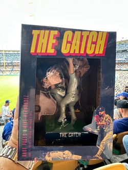 Dodgers The Catch Bobblehead