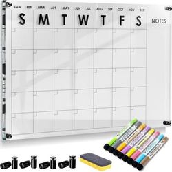 Classic Acrylic Wall Calendar 36"x24" – New (Buy 2 Get 1 Free)