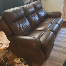 Leather Couch