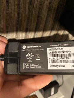 Surfboard modem. SB6121