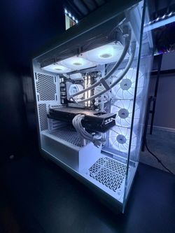 High-End Gaming PC Setup | Ryzen 5 9600X | RX 6800 16GB | 32GB DDR5 | 4TB SSD | 1440p 165Hz Monitor | with mouse keyboard and headphones