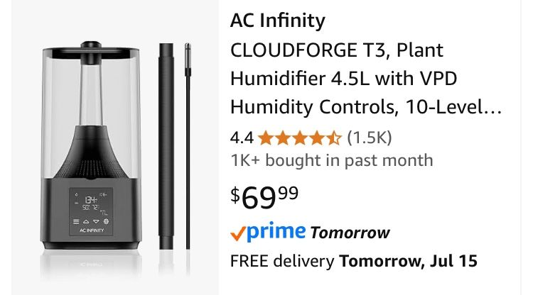 Ac Infinity Humidifier