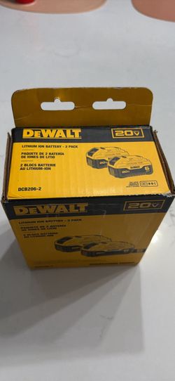 Dewalt 2 pack battery