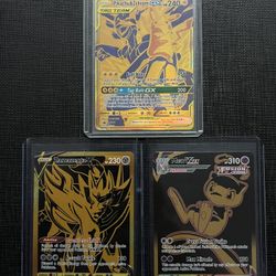 Pokemon Gold Card Singles