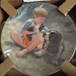 The Magic Of Childhood, Collectable Plate Vintage 1985 Hamilton Collection Brand New
