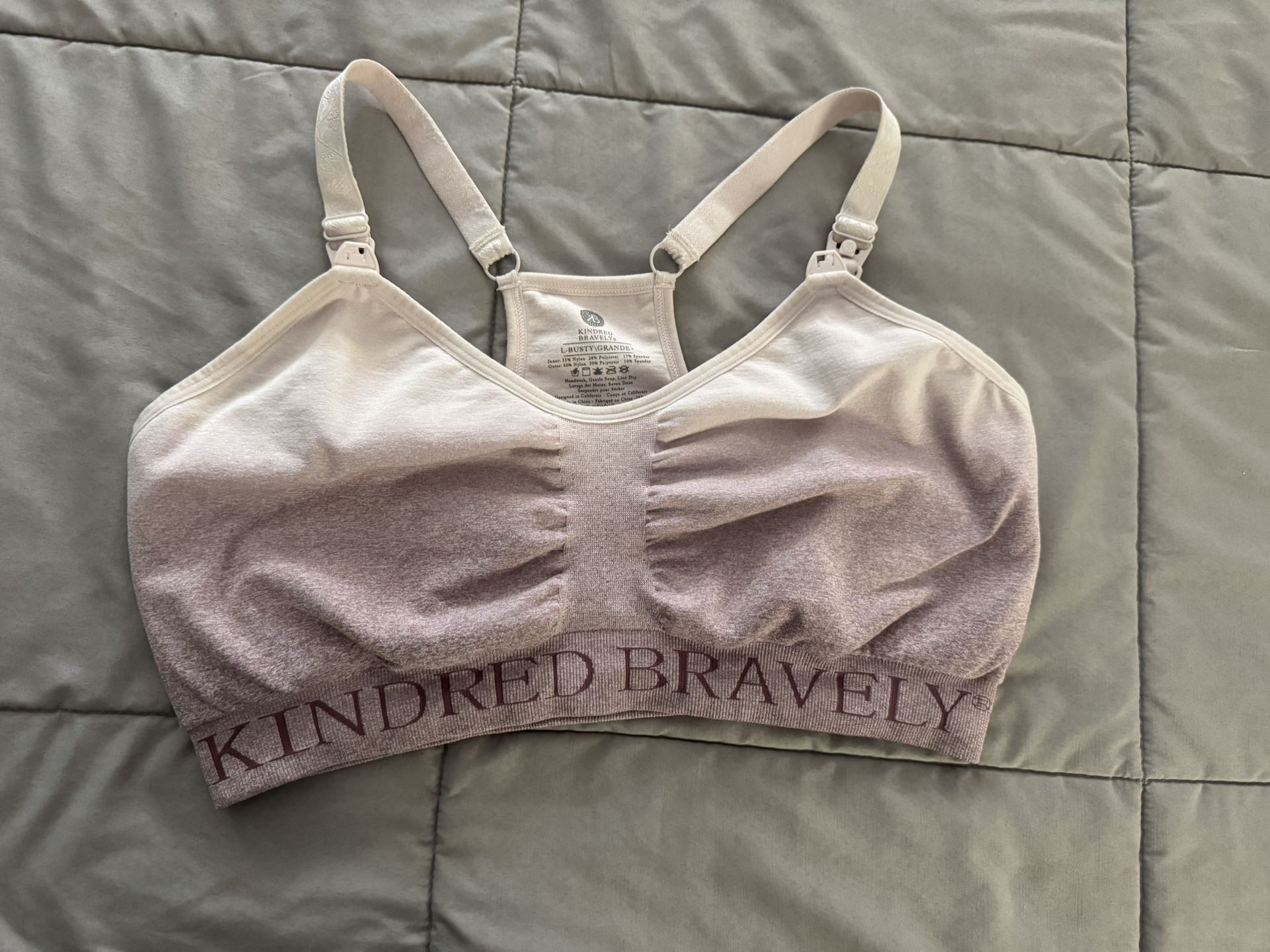 Kindred Bravely Pumping Bra Size L