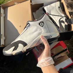 Jordan Retro 14 Black Toe Size 11 (2014 Pair)