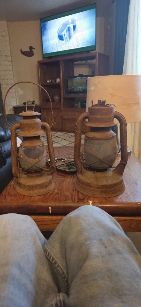 Dietz USA Made Oil Lamps
