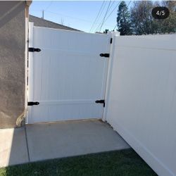 Vinyl Fence Gate
