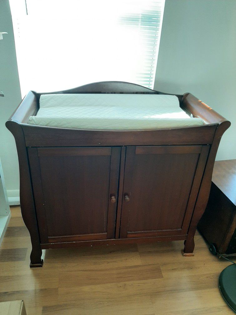 Baby Changing Table Cabinet