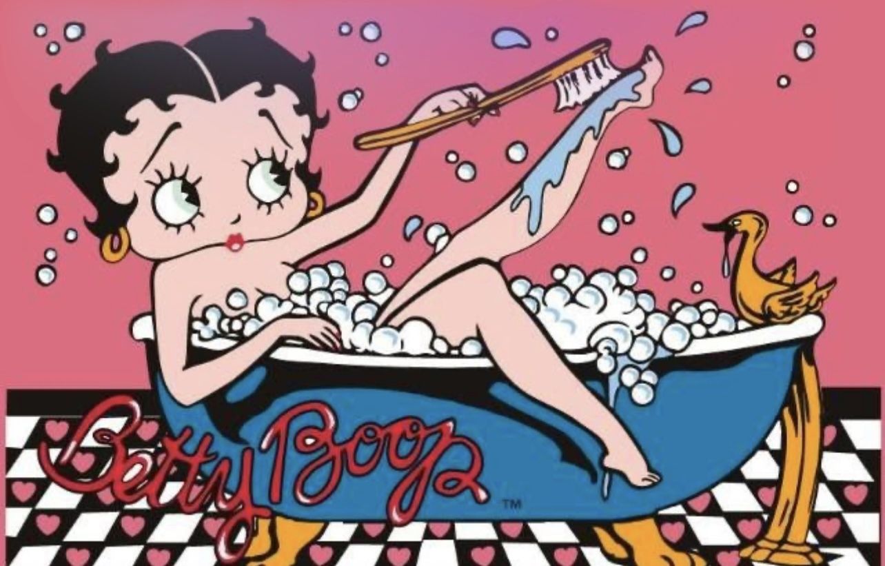 Vintage Betty Boop Rug