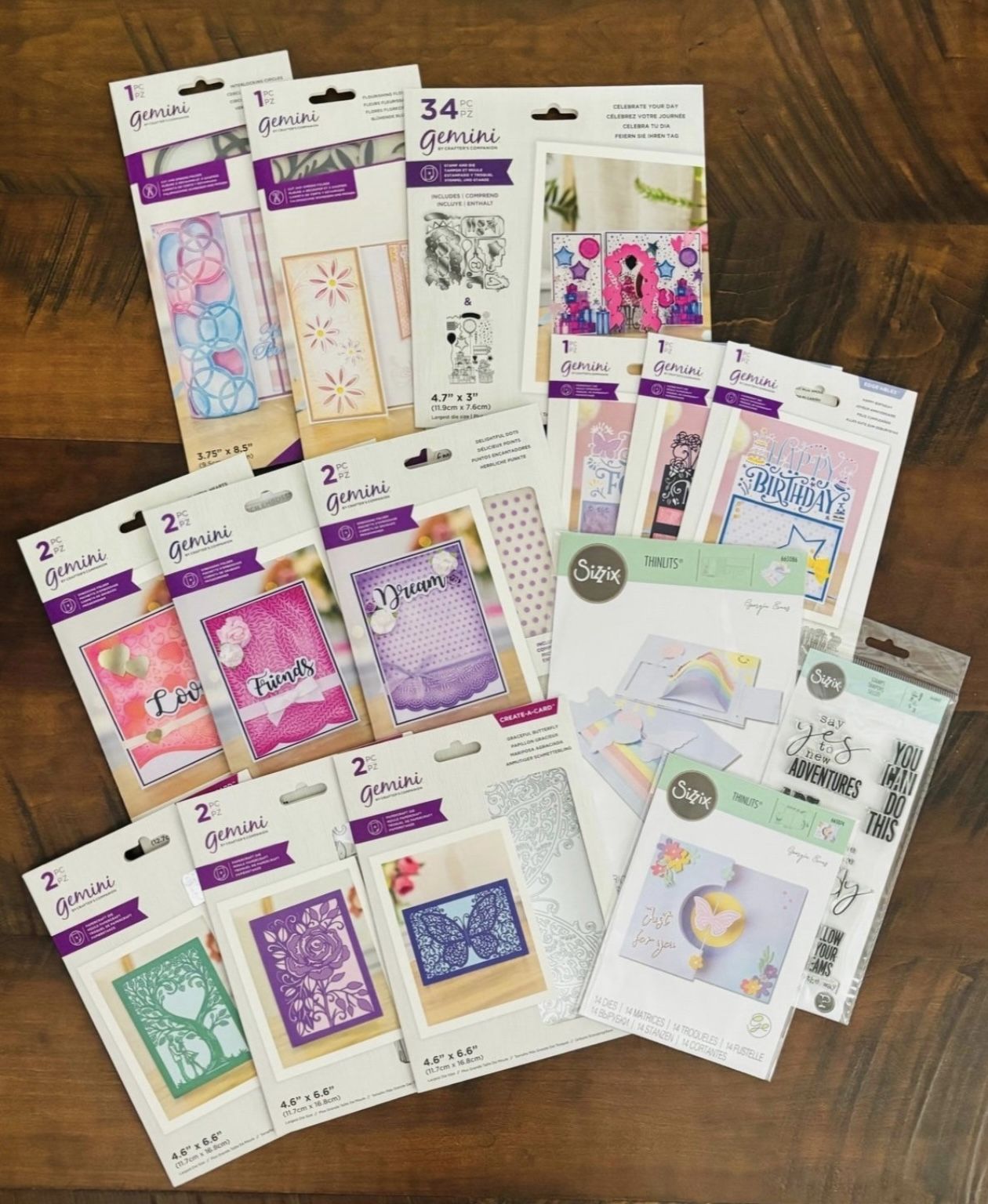 SPECIAL Buy 3 Get 1 Free Die Cuts, Stamps & embossing folders READ DESCRIPTION