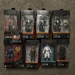 The Mandalorian and Grogu Star Wars The Black Series Figure Lot