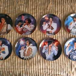 Remembering Elvis Presley plates