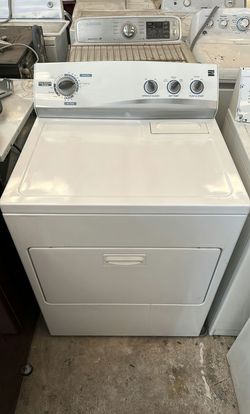 White Kenmore Dryer Large Capacity Quiet