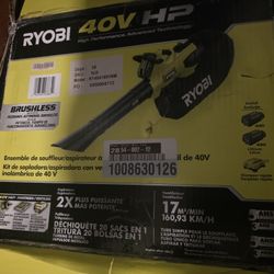 Ryobi 40v 3 In 1 Kit