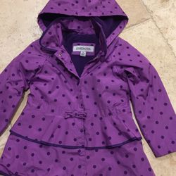 LondonFog Little Girls Jacket (size6)-purple