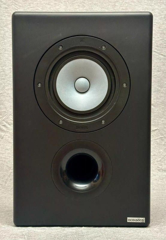 Pair of Acoustico 92 dB efficient speakers w/Alpair 12P full range