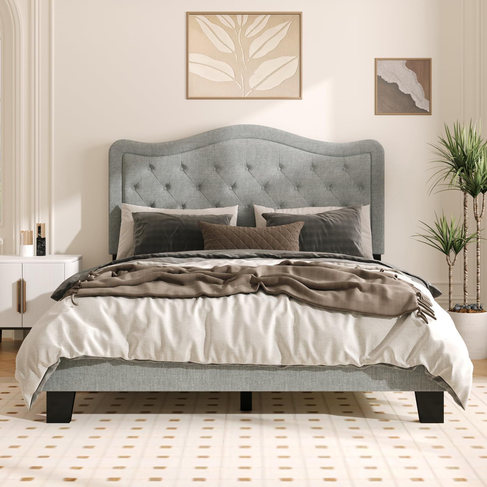 Brand New Bed Frame Full Size Bed Frame For $90