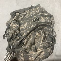 Army ruck Sack With Frame