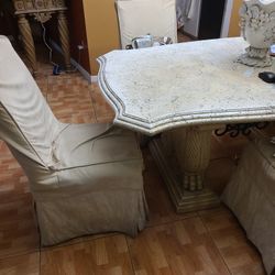 Dining Set With 6 Chairs For Sale