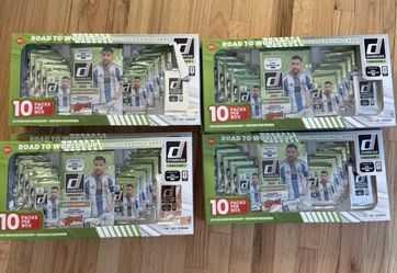 2025-26 Donruss Road FIFA World Cup Soccer 10 Pack Box Sealed Costco Exclusive