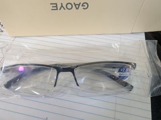 5 pcs reading glasses 2.5x