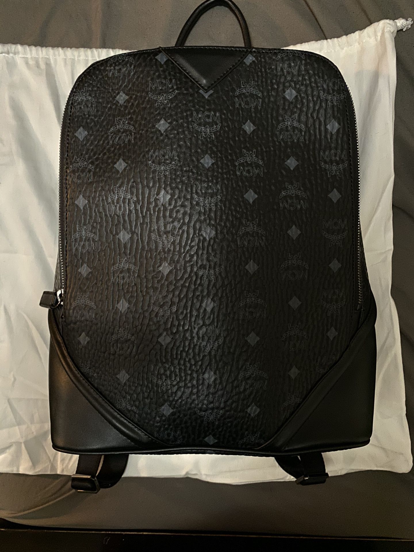 Black Mcm Backpack 100% Authentic