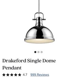Drakeford Single Dome Pendant