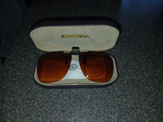 Costco- Clip-On  Fits Thicker Eyeglass Frames