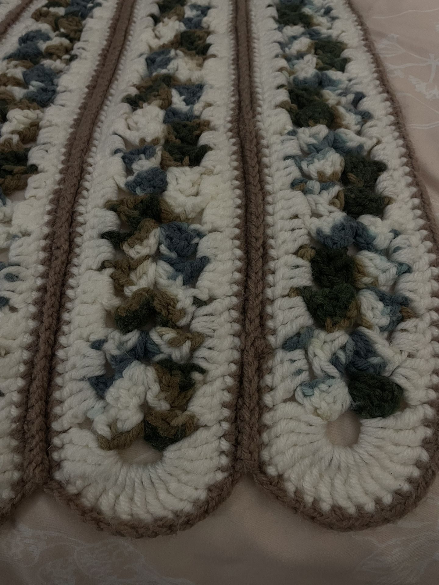 Immaculate Handmade Throw/Single Bed Covering