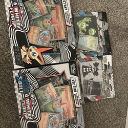 Black bolt and white flare pokemon