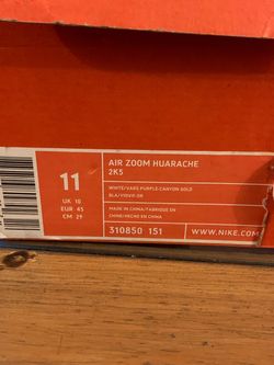 Nike Air Zoom Huarache 2K5 Kobe Size 11