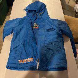 Burton’s Boy Winter Coat Small And Jupa Size 7 Boys Winter Coat