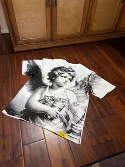 ALOCS White Angel Graphic Tee ✨ | Size Small