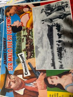Vintage lobby card posters